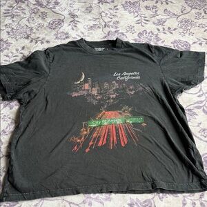 Abercrombie & Fitch Black City of Angels Tee XL